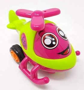 Press and Move Helicopter Toy For Kids