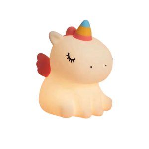 Unicorn Silicon Night Light | Kids Room Night Lamp | Push to Off-On