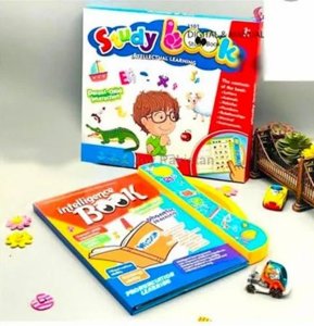 Interactive Sound Book for Kids with Marker (Ages 2–7) Learn Alphabets, Numbers, Shapes & Phonics Educational Talking Book with Music & Touch Features Multicolor Learning Toy for Toddlers