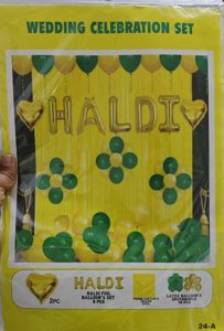 Party Decoration Pack for Haldi Ceremony (Wedding)