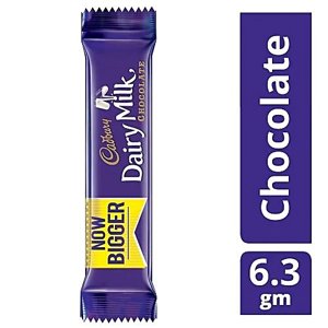 Cadbury Dairy Milk Chocolate, 6.3 Gram