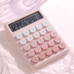 Fancy Korean Style Purple Color Calculator for Kids