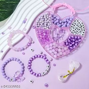 Purple Box Korean DIY Wrist Band Making Set for Kids