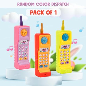 Musical Mobile Phone Toy for Kids Cellphone | Telephone | Light & Sound | Educational Toys for Kids