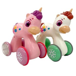 Cute Animals Moving Toy for Kids Toy Box Push and Move Type