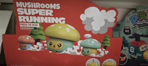 Mushrooms Super Running Toy Like Moving Car Mushrooms