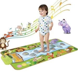 Baby Toddler Musical Mat Animal Design (Battery Operated)
