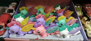 Lovely Horse Unicorn Toy Push the tag and Move toy 1PC